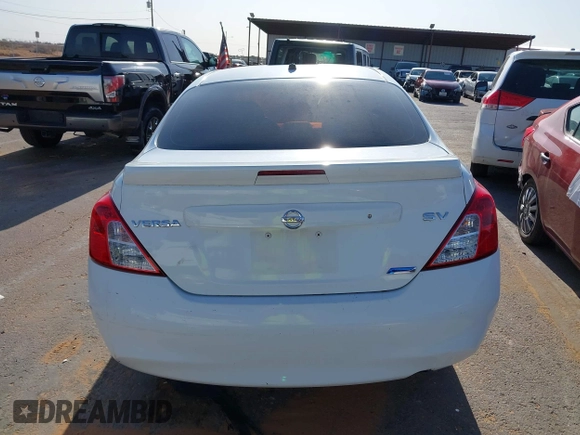 2014 Nissan Versa SV with VIN 3N1CN7AP6EL818719, listed as a IAAI auction lot 41958349 with 71,208 mi miles. Bid and sale history available at carsss.com. Image 15.