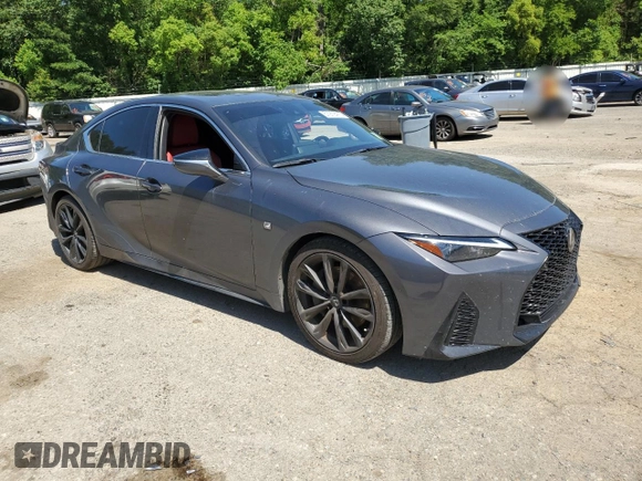 2022 Lexus IS 350 F Sport z VIN JTHGZ1B24N5058713, wystawiony jako Copart lot #57979415 z przebiegiem 35 295 mil mil oraz Szkoda całkowita • Salvage title. Historia ofert i sprzedaży dostępna na DreamBid. Obrazek 4.
