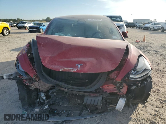 2023 Tesla Model 3 Performance with VIN 5YJ3E1EC7PF486616, listed as a Copart auction lot 82368074 with 32,724 mi miles and Salvage Title. Bid and sale history available at carsss.com. Image 5.