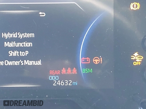 2023 Toyota RAV4 Hybrid XLE with VIN 2T3UWRFV6PW184454, listed as a IAAI auction lot 41903018 with 24,632 mi miles. Bid and sale history available at carsss.com. Image 15.