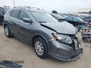 2017 Nissan Rogue SV z VIN 5N1AT2MN2HC750499, wystawiony jako IAAI lot #42097154 z przebiegiem 125 352 mil mil oraz . Historia ofert i sprzedaży dostępna na DreamBid. Obrazek 1.