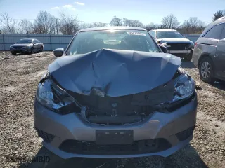 2019 Nissan Sentra S with VIN 3N1AB7AP5KY396778, listed as a Copart auction lot 45513065 with 54,481 mi miles and Salvage Title. Bid and sale history available at carsss.com. Image 5.