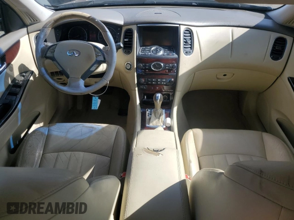 2010 Infiniti EX Journey with VIN JN1AJ0HR2AM753501, listed as a Copart auction lot 64019045 with 169,196 mi miles and Salvage title. Bid and sale history available at DreamBid. Image 8.