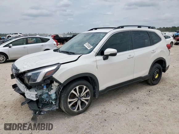 2023 Subaru Forester Limited с VIN JF2SKAPC6PH540054, выставлен на аукционе Copart как лот 57816565 с пробегом 19 318 миль миль и Списание • Salvage title. История ставок и продаж доступна на DreamBid. Изображение 1.