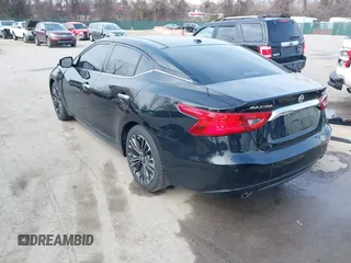 2016 Nissan Maxima 3.5 SV with VIN 1N4AA6AP2GC388167, listed as a IAAI auction lot 41790139 with 91,434 mi miles. Bid and sale history available at carsss.com. Image 3.