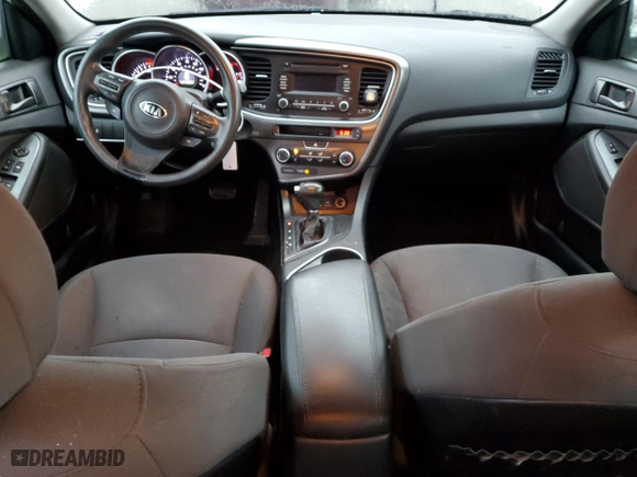 2015 Kia Optima LX with VIN KNAGM4A71F5621908, listed as a Copart auction lot 49268045 with 158,936 mi miles and Salvage Title. Bid and sale history available at carsss.com. Image 8.