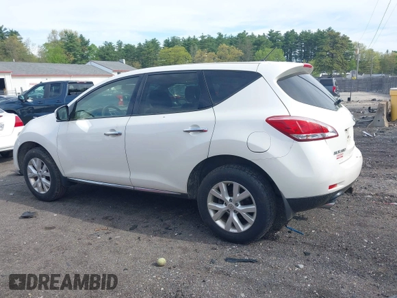 2014 Nissan Murano S with VIN JN8AZ1MW6EW506035, listed as a IAAI auction lot 42194399 with 212,952 mi miles and . Bid and sale history available at DreamBid. Image 14.
