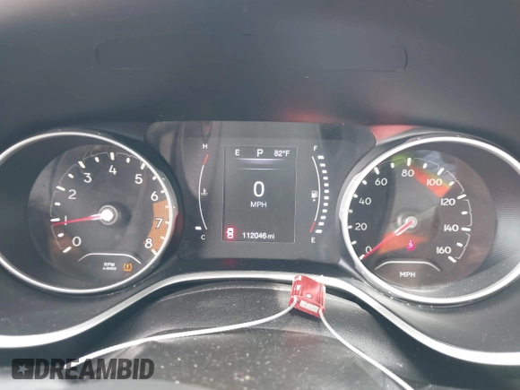 2018 Jeep Compass Latitude with VIN 3C4NJCBB6JT108842, listed as a IAAI auction lot 42221324 with 112,046 mi miles and . Bid and sale history available at DreamBid. Image 7.