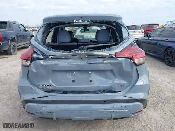 2023 Nissan Kicks SR with VIN 3N1CP5DV0PL512398, listed as a IAAI auction lot 41150613 with 26,070 mi miles. Bid and sale history available at carsss.com. Image 6.