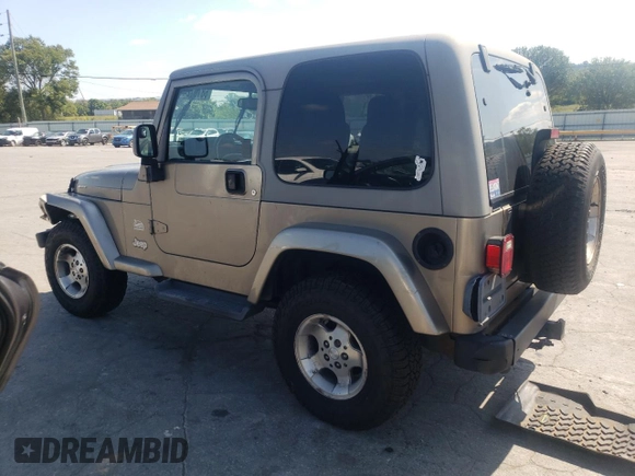 2003 Jeep Wrangler Sahara with VIN 1J4FA59S23P303845, listed as a Copart auction lot 68101244 with 141,753 mi miles and Clean Title. Bid and sale history available at carsss.com. Image 2.