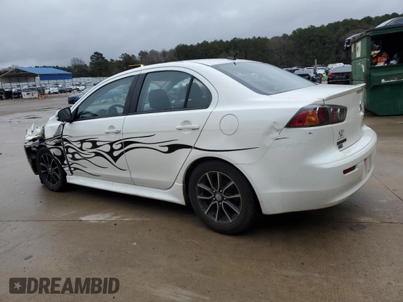 2015 Mitsubishi Lancer SE with VIN JA32V2FW8FU025939, listed as a Copart auction lot 88159265 with 110,336 mi miles and Salvage Title. Bid and sale history available at carsss.com. Image 2.