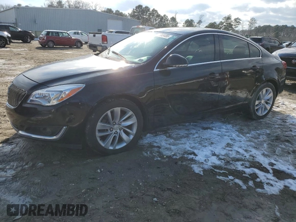 2017 Buick Regal Premium II with VIN 2G4GR5GX1H9124554, listed as a Copart auction lot 41865495 with 86,390 mi miles and Clean Title. Bid and sale history available at carsss.com. Image 1.