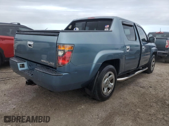 2006 Honda Ridgeline RT with VIN 2HJYK16256H539404, listed as a Copart auction lot 75564694 with 170,418 mi miles and Non Repairable. Bid and sale history available at carsss.com. Image 3.