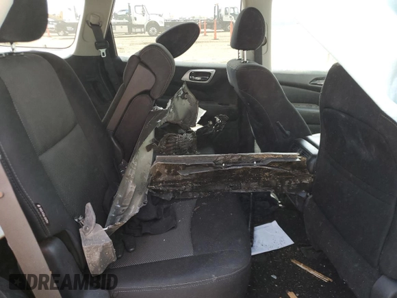 2020 Nissan Pathfinder S with VIN 5N1DR2AM2LC642044, listed as a Copart auction lot 54240045 with 36,484 mi miles and Salvage title. Bid and sale history available at DreamBid. Image 11.