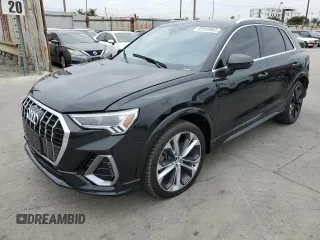 2020 Audi Q3 S line Premium Plus z VIN WA1EECF34L1028676, wystawiony jako Copart lot #65949965 z przebiegiem 80 838 mil mil oraz Czysty tytuł • Clean title. Historia ofert i sprzedaży dostępna na DreamBid. Obrazek 1.