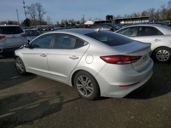 2018 Hyundai Elantra Value Edition with VIN KMHD84LF7JU461011, listed as a Copart auction lot 89220915 with 54,354 mi miles and Salvage Title. Bid and sale history available at carsss.com. Image 2.