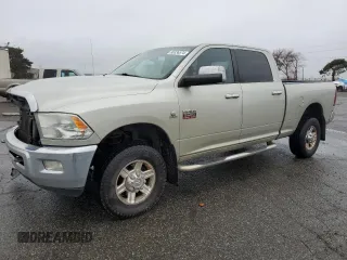 2010 Dodge Ram 2500 SLT with VIN 3D7UT2CL1AG188976, listed as a Copart auction lot 86336574 with 297,609 mi miles and Salvage Title. Bid and sale history available at carsss.com. Image 1.