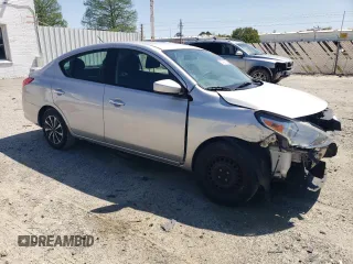 2016 Nissan Versa SV with VIN 3N1CN7AP8GL830552, listed as a Copart auction lot 52858135 with 127,875 mi miles and Salvage Title. Bid and sale history available at DreamBid. Image 4.