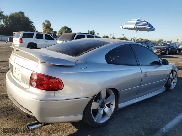 2005 Pontiac GTO with VIN 6G2VX12U25L463228, listed as a Copart auction lot 76843504 with 153,047 mi miles and Salvage Title. Bid and sale history available at carsss.com. Image 3.