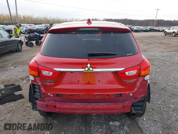 2019 Mitsubishi Outlander ES z VIN JA4AR3AU9KU025952, wystawiony jako IAAI lot #40968572 z przebiegiem 81 620 mil mil oraz . Historia ofert i sprzedaży dostępna na DreamBid. Obrazek 16.