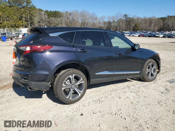2024 Acura RDX Advance with VIN 5J8TC2H77RL029011, listed as a Copart auction lot 88343075 with 4,507 mi miles and Salvage title. Bid and sale history available at DreamBid. Image 3.