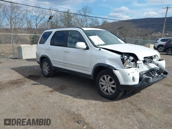 2005 Honda CR-V EX SE with VIN JHLRD78915C028891, listed as a IAAI auction lot 41672320 with 189,691 mi miles. Bid and sale history available at carsss.com. Image 1.