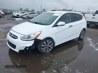 2016 Hyundai Accent Sport with VIN KMHCU5AE4GU249974, listed as a IAAI auction lot 41916351 with 127,692 mi miles. Bid and sale history available at carsss.com. Image 17.