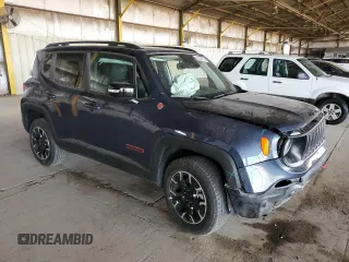 2023 Jeep Renegade Trailhawk with VIN ZACNJDC17PPP24879, listed as a Copart auction lot 63214175 with 7,553 mi miles and Clean title. Bid and sale history available at DreamBid. Image 4.