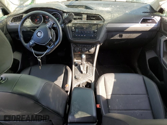 2019 Volkswagen Tiguan SE with VIN 3VV2B7AX7KM053027, listed as a Copart auction lot 48561225 with 67,459 mi miles and Salvage Title. Bid and sale history available at DreamBid. Image 8.