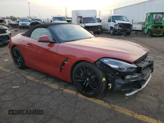 2019 BMW Z4 sDrive30i with VIN WBAHF3C55KWW23976, listed as a Copart auction lot 78339394 with 41,699 mi miles and Clean Title. Bid and sale history available at carsss.com. Image 4.
