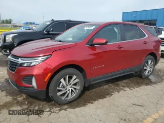 2024 Chevrolet Equinox LT with VIN 3GNAXKEG5RL115007, listed as a Copart auction lot 58396085 with 20,151 mi miles and Salvage title. Bid and sale history available at DreamBid. Image 1.