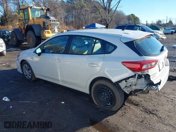 2020 Subaru Impreza with VIN 4S3GTAB62L3708475, listed as a IAAI auction lot 41211458 with 32,510 mi miles and . Bid and sale history available at DreamBid. Image 14.