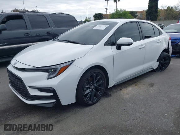 2024 Toyota Corolla SE with VIN 5YFS4MCE9RP192078, listed as a IAAI auction lot 41861979 with 7,996 mi miles and . Bid and sale history available at DreamBid. Image 19.