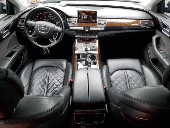 2016 Audi A8 Sport z VIN WAU43AFD2GN005719, wystawiony jako Copart lot #60746275 z przebiegiem 125 802 mil mil oraz Szkoda całkowita • Salvage title. Historia ofert i sprzedaży dostępna na DreamBid. Obrazek 8.