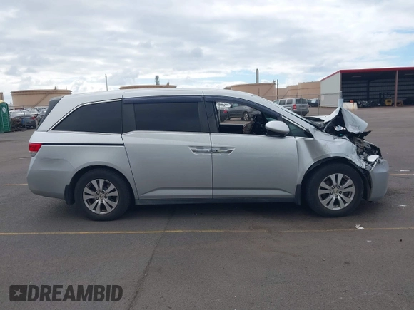 2015 Honda Odyssey EX z VIN 5FNRL5H41FB014485, wystawiony jako IAAI lot #41280164 z przebiegiem 120 650 mil mil oraz . Historia ofert i sprzedaży dostępna na DreamBid. Obrazek 12.