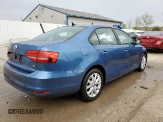 2015 Volkswagen Jetta SE with VIN 3VWD17AJXFM298414, listed as a Copart auction lot 53282975 with 69,452 mi miles and Non repairable. Bid and sale history available at DreamBid. Image 3.