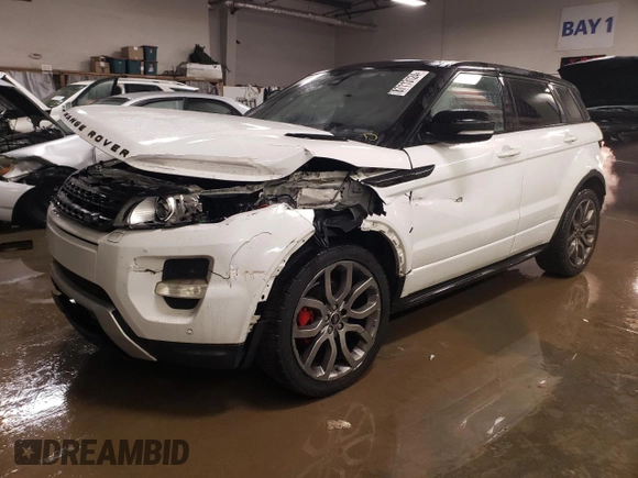 2013 Land Rover Range Rover Evoque Dynamic Premium z VIN SALVT2BG0DH710938, wystawiony jako Copart lot #87113124 z przebiegiem 116 032 mil mil oraz Szkoda całkowita • Salvage title. Historia ofert i sprzedaży dostępna na DreamBid. Obrazek 1.