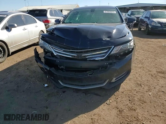 2017 Chevrolet Impala LT with VIN 2G1105SA3H9154543, listed as a Copart auction lot 47993825 with 205,339 mi miles and Salvage Title. Bid and sale history available at DreamBid. Image 11.