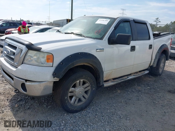 2008 Ford F-150 XLT with VIN 1FTPW14508FC19929, listed as a IAAI auction lot 41496709 with Not provided miles and . Bid and sale history available at DreamBid. Image 2.
