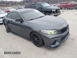 2014 BMW 2 Series M235i with VIN WBA1J7C57EVW84554, listed as a IAAI auction lot 41564175 with 121,632 mi miles and . Bid and sale history available at carsss.com. Image 1.