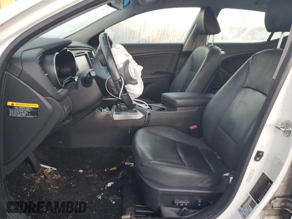2015 Kia Optima EX with VIN KNAGN4AD0F5091420, listed as a Copart auction lot 76747844 with 89,155 mi miles and Salvage Title. Bid and sale history available at DreamBid. Image 7.