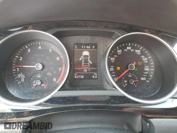 2017 Volkswagen Jetta SEL with VIN 3VWL17AJ4HM219866, listed as a Copart auction lot 60503545 with 92,738 mi miles and Salvage title. Bid and sale history available at DreamBid. Image 9.