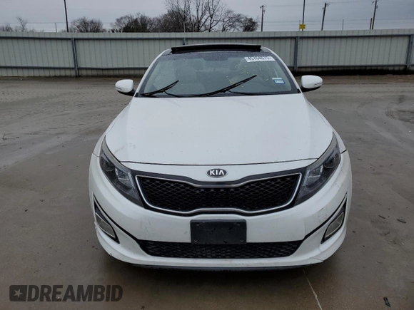 2015 Kia Optima EX with VIN 5XXGN4A7XFG432508, listed as a Copart auction lot 45764675 with Not Provided miles and Salvage Title. Bid and sale history available at DreamBid. Image 5.