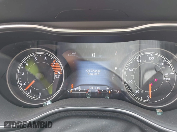 2022 Jeep Cherokee Trailhawk with VIN 1C4PJMBX4ND536592, listed as a IAAI auction lot 41792322 with 43,611 mi miles and . Bid and sale history available at DreamBid. Image 7.