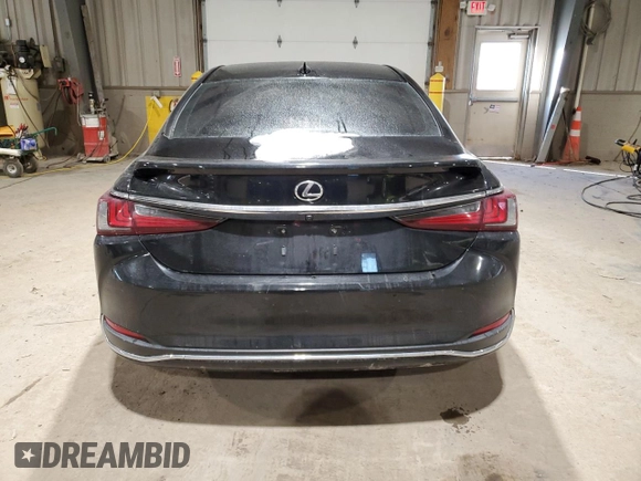 2022 Lexus ES 250 with VIN 58AD11D15NU009398, listed as a Copart auction lot 41675595 with 92,299 mi miles and Salvage title. Bid and sale history available at DreamBid. Image 6.
