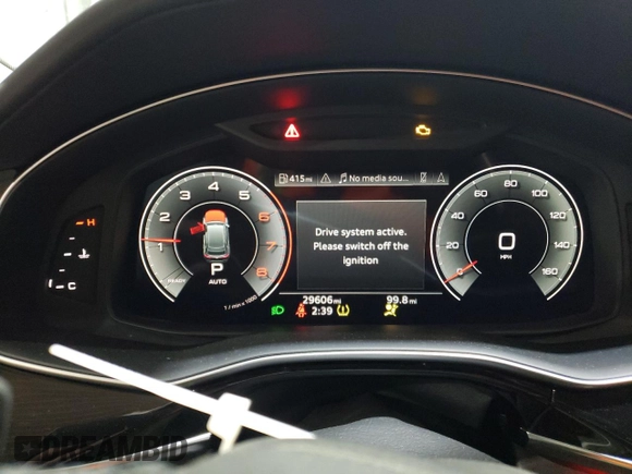 2022 Audi Q8 Prestige with VIN WA1FVBF18ND023009, listed as a Copart auction lot 88035005 with 29,606 mi miles and Salvage Title. Bid and sale history available at carsss.com. Image 9.