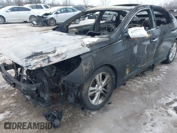 2018 Hyundai Sonata Limited with VIN 5NPE34AF2JH632400, listed as a IAAI auction lot 41553620 with Not Provided miles. Bid and sale history available at carsss.com. Image 6.