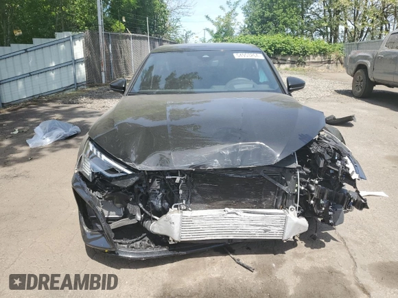 2024 Audi RS 3 z VIN WUAG4DGY5RA900327, wystawiony jako Copart lot #54953264 z przebiegiem Nie podano mil oraz Szkody całkowita. Historia ofert i sprzedaży dostępna na DreamBid. Obrazek 5.