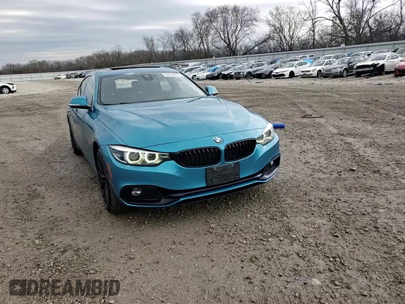 2018 BMW 4 Series 430i xDrive with VIN WBA4J3C55JBG91250, listed as a Copart auction lot 53973815 with 136,598 mi miles and Clean Title. Bid and sale history available at carsss.com. Image 13.