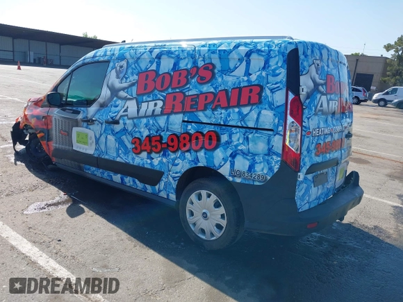 2023 Ford Transit Connect XL with VIN NM0LS7S24P1553797, listed as a IAAI auction lot 42191171 with 30,676 mi miles and . Bid and sale history available at DreamBid. Image 3.